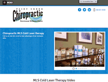 Tablet Screenshot of paintcreekchiro.com